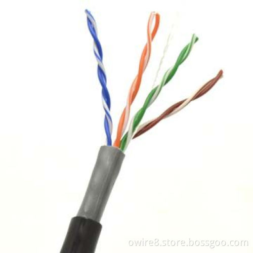 Outdoor LAN cable, cat5e/cat6/cat6a